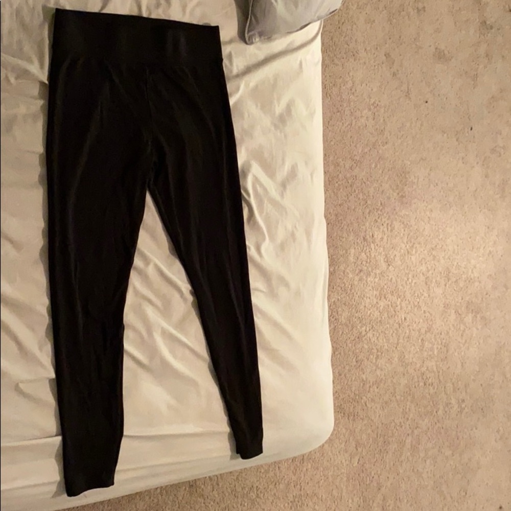 Black full length leggings